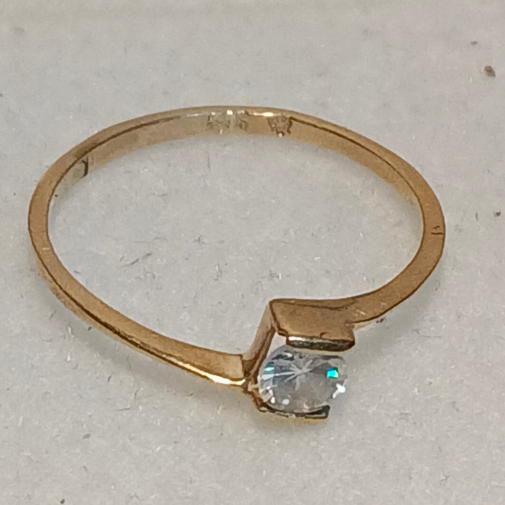 ANILLITO ORO 14 K 1.1 GRMS (SEMINUEVO)