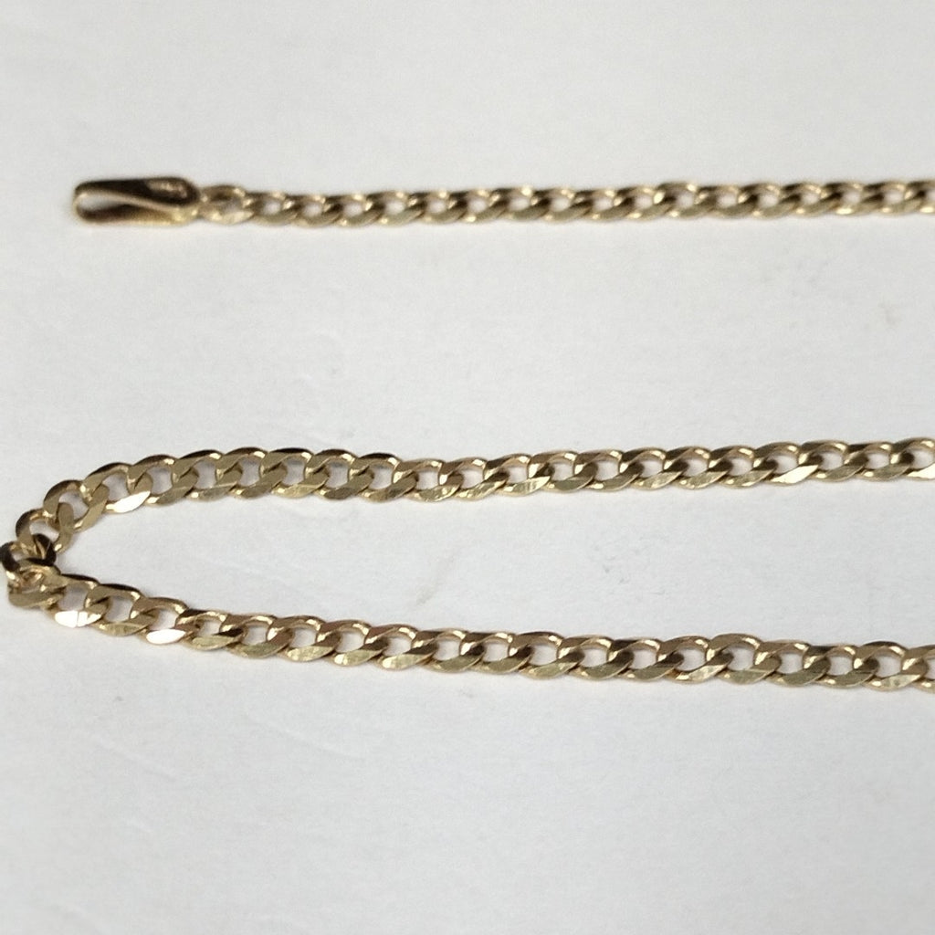 CADENA BARBADA 14K 55 CM 5.6 GR (NUEVO)
