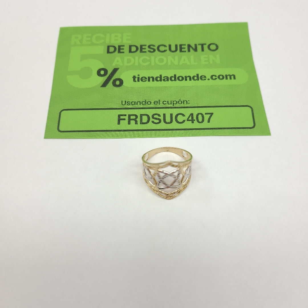 ANILLOS CON ESTRELLA CELTA 14K TALLA 6.5 2.2 GR (NUEVO)