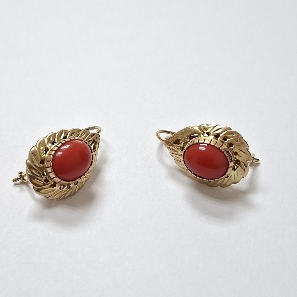 ARETES PAR ORO 14 K 4.7 GRMS (SEMINUEVO)