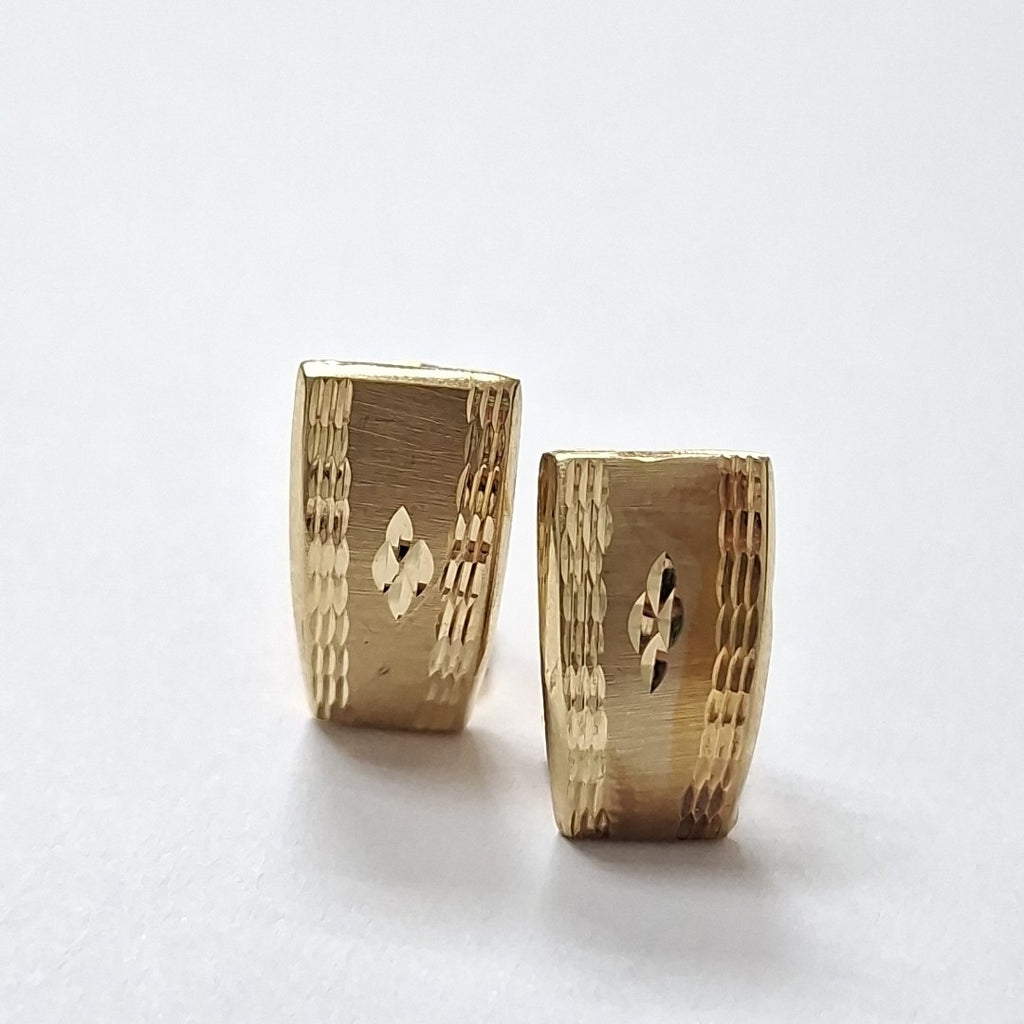 ARETES PAR ORO 14 K 2.3 GRMS (SEMINUEVO)