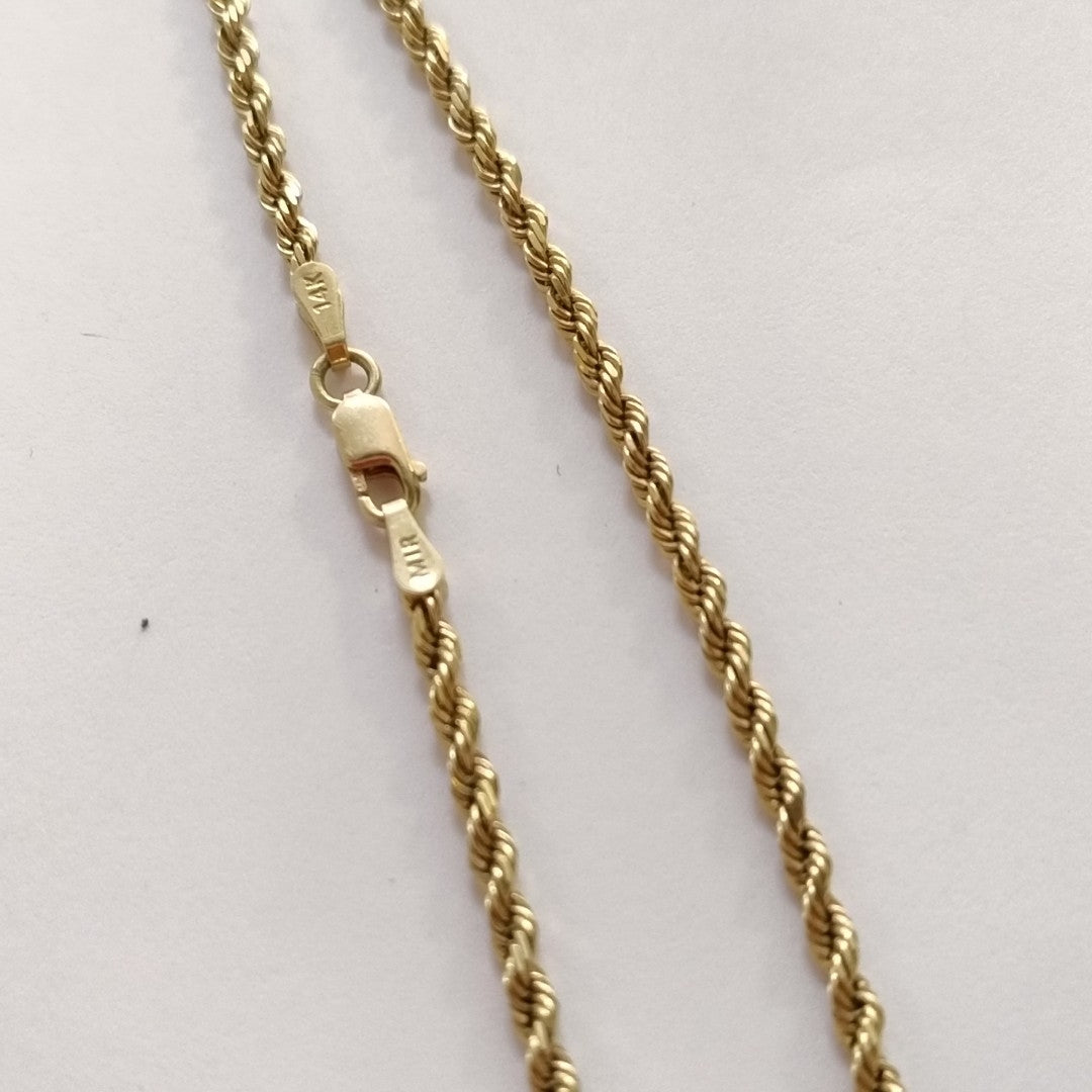 CADENA ORO 10 K 11 GRMS (SEMINUEVO)