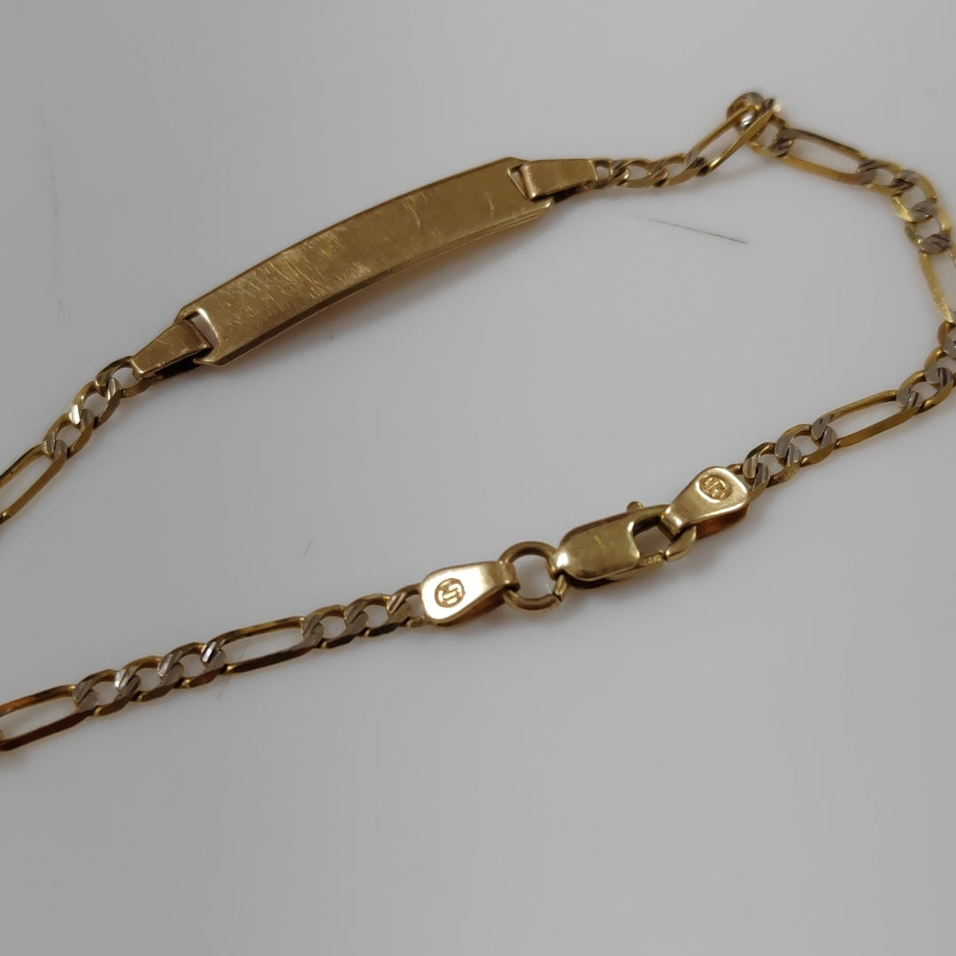 ESCLAVA ORO, RODIADO 14 K 2.5 GRMS (SEMINUEVO)