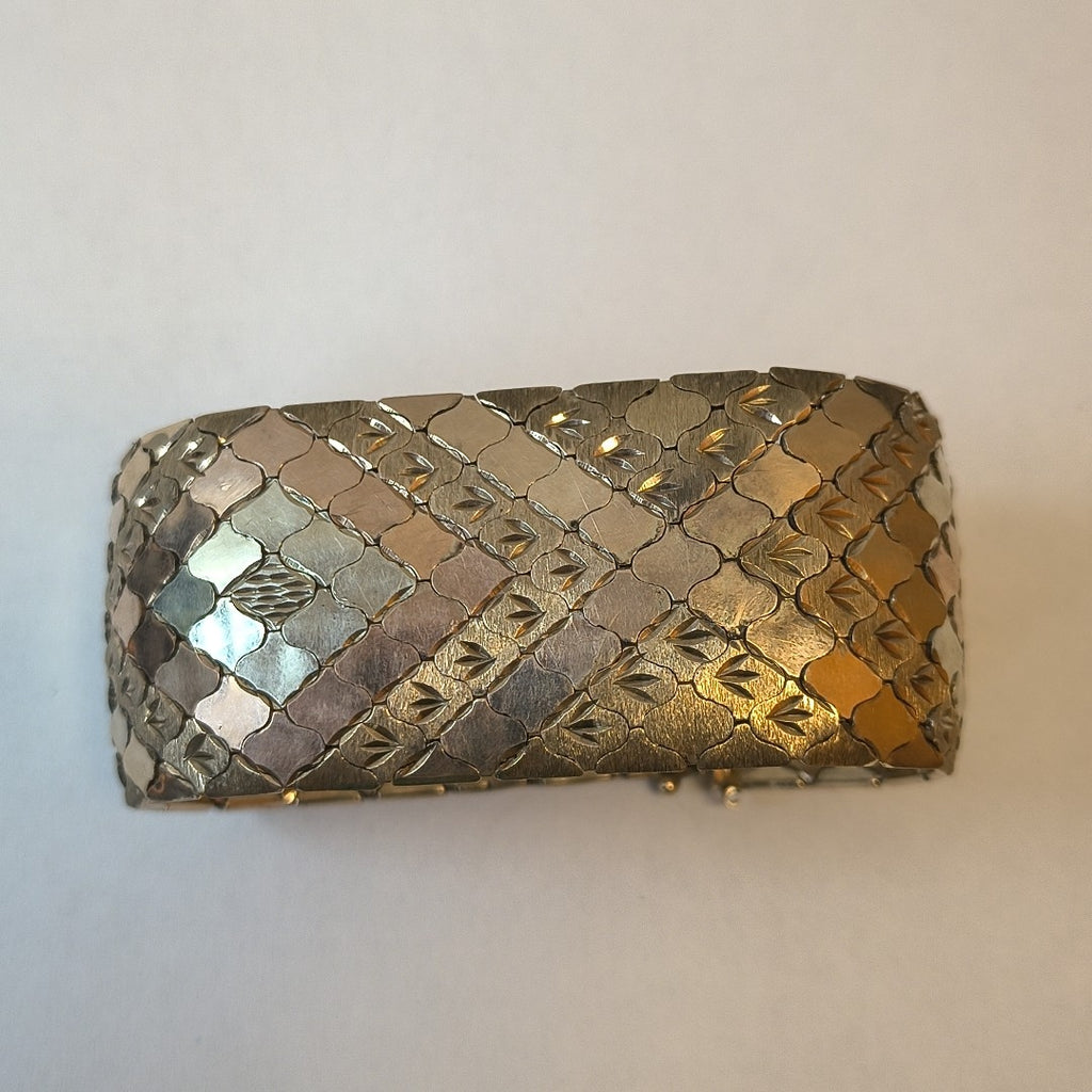 PULSERA ORO COMBINADO 8 K 63.3 GRMS (SEMINUEVO)