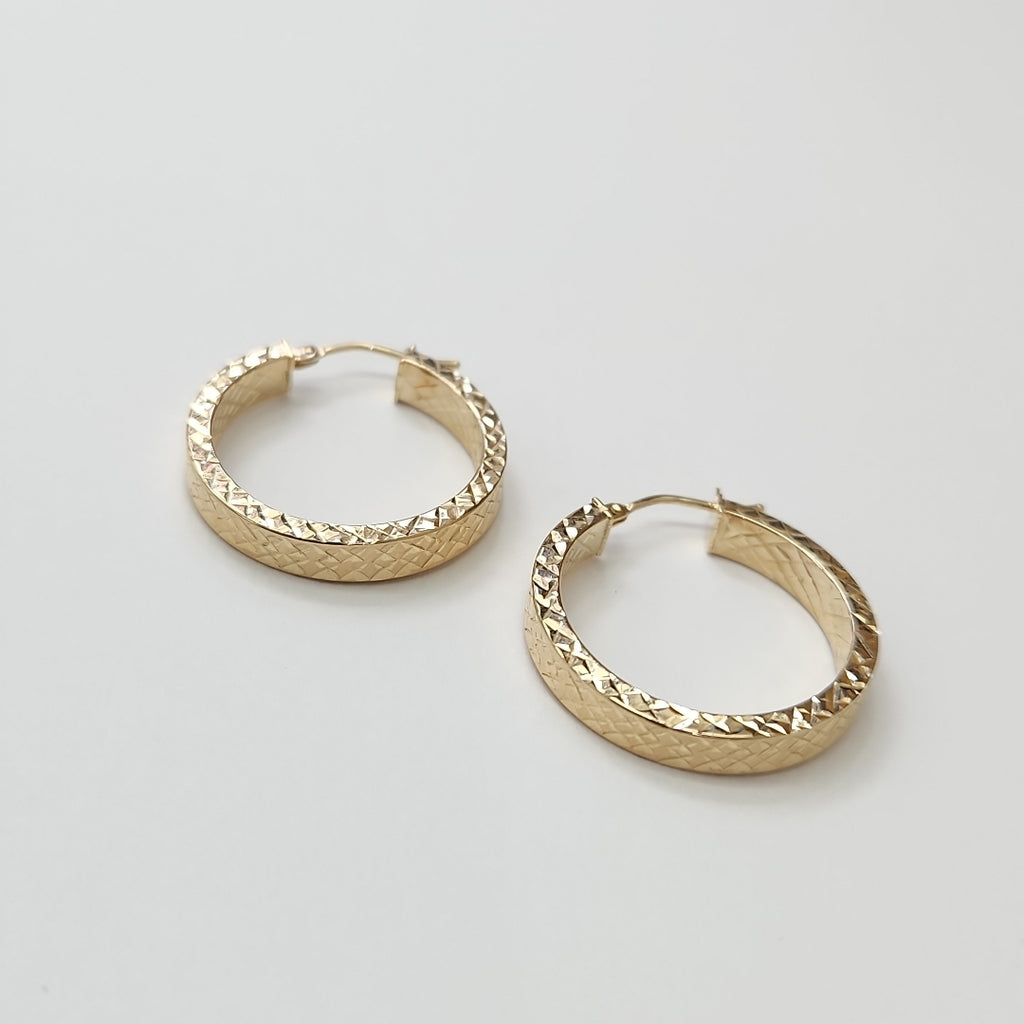 ARRACADAS PAR ORO 14 K 1.9 GRMS (SEMINUEVO)