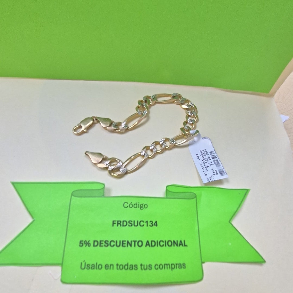 PULSERA ORO 14 K 20.8 GRMS (SEMINUEVO)