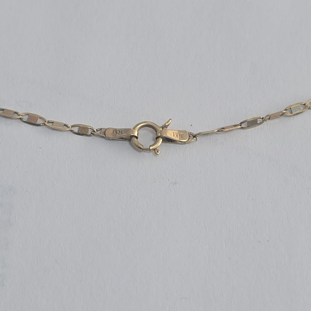 CADENA ORO 14 K 2,60 GRMS (SEMINUEVO)