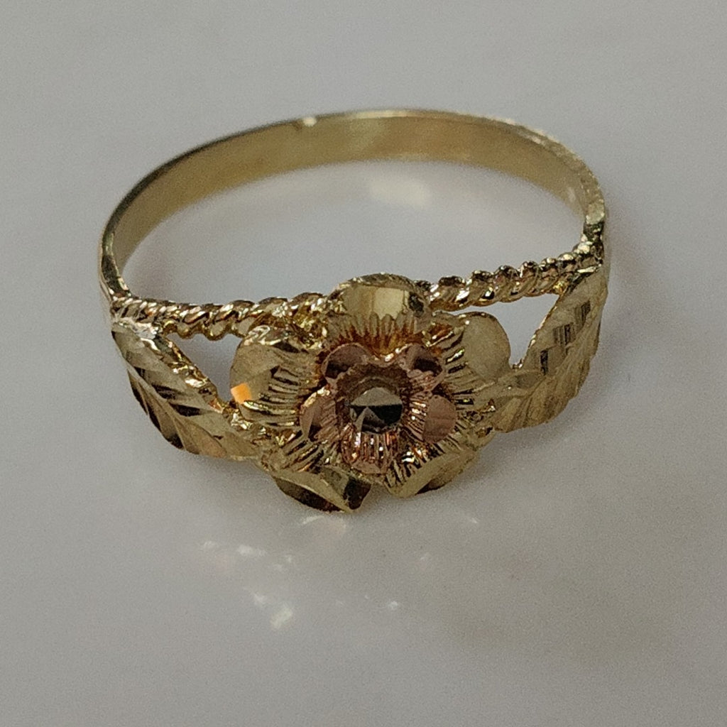 ANILLITO ORO,ORO COMBINADO 14 K 2,60 GRMS (SEMINUEVO)