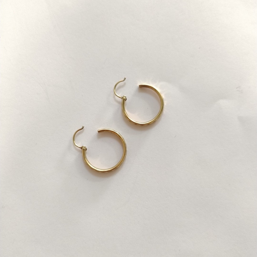 ARRACADAS PAR ORO 10 K 1,50 GRMS (SEMINUEVO)