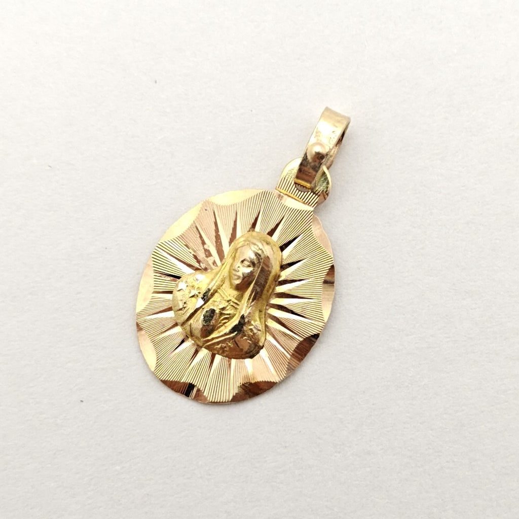 MEDALLA RELIGIOSA ORO 14 K 0,70 GRMS (SEMINUEVO)