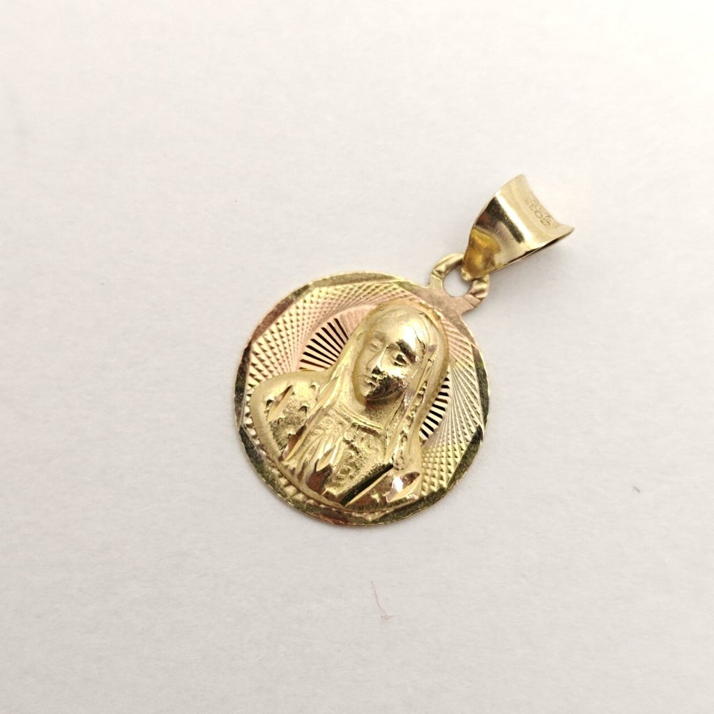 MEDALLA RELIGIOSA ORO COMBINADO 14 K 1,00 GRMS (SEMINUEVO)