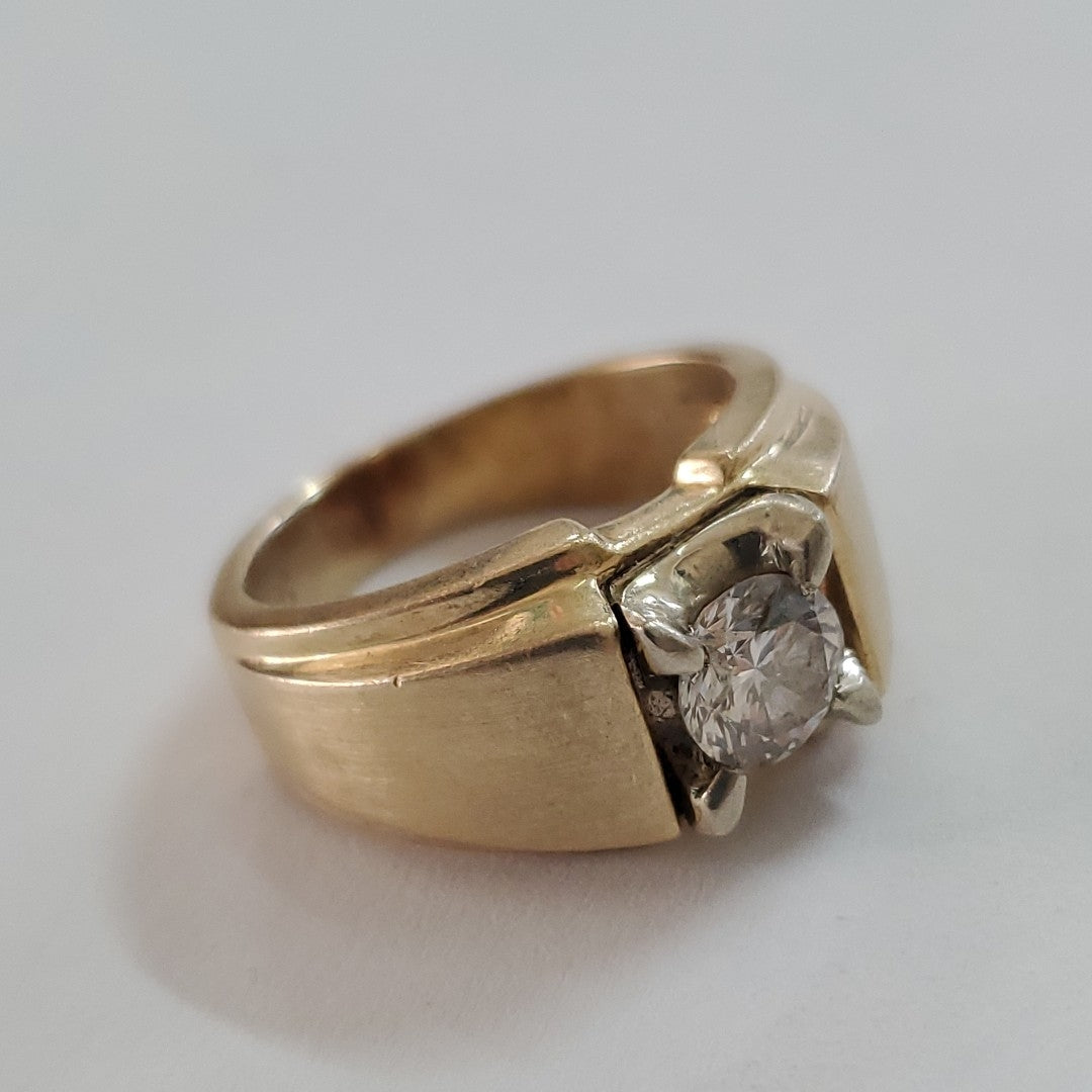 ANILLO ORO 14 K 9,60 GRMS (SEMINUEVO)