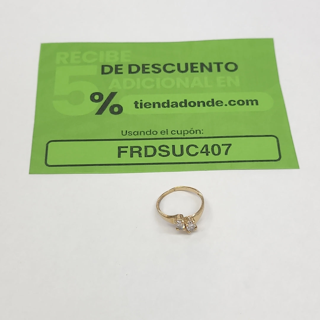 ANILLITO ORO 10 K 1.5 GRMS (SEMINUEVO)