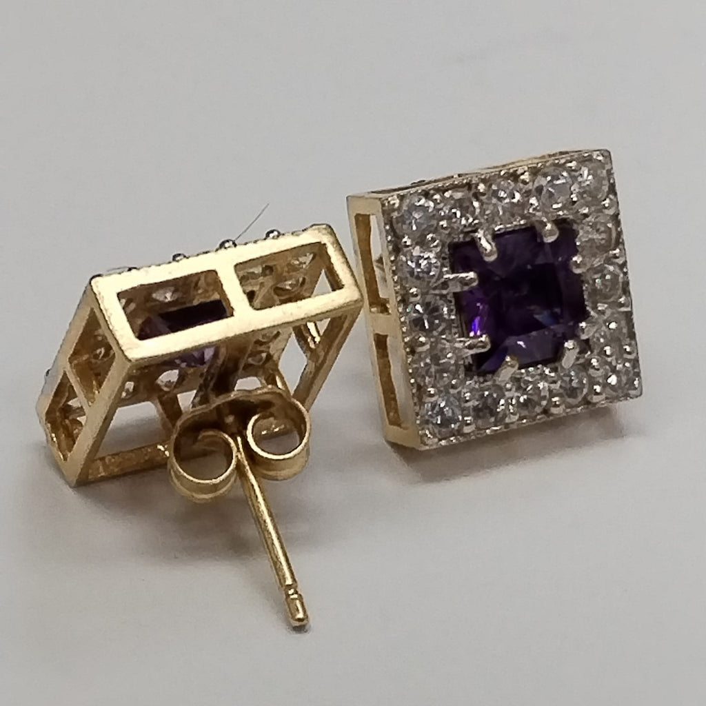 BROQUELES PAR ORO 14 K 3,20 GRMS (SEMINUEVO)