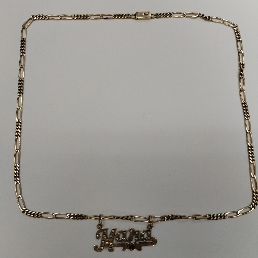 CADENA, DIJE ORO 10 K 19.9 GRMS (SEMINUEVO)