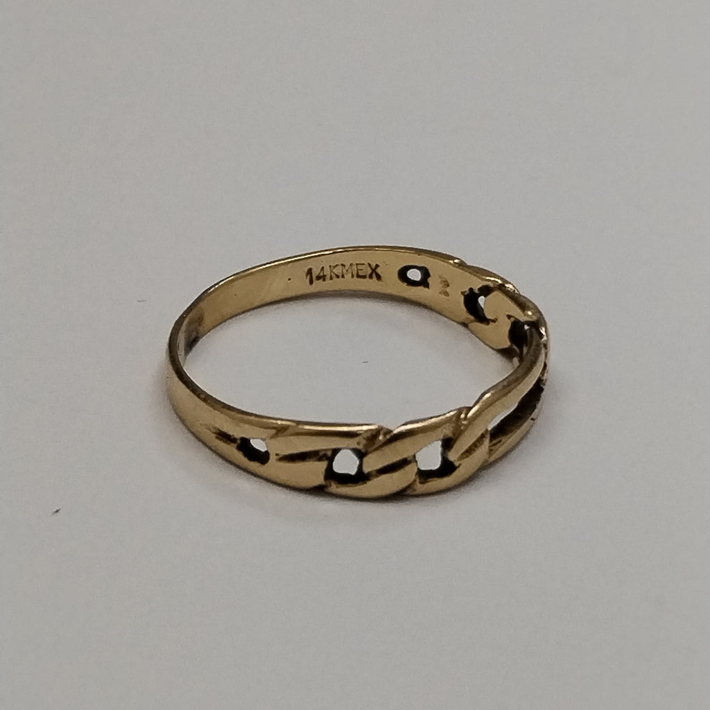 ANILLITO ORO 10 K 1,30 GRMS (SEMINUEVO)