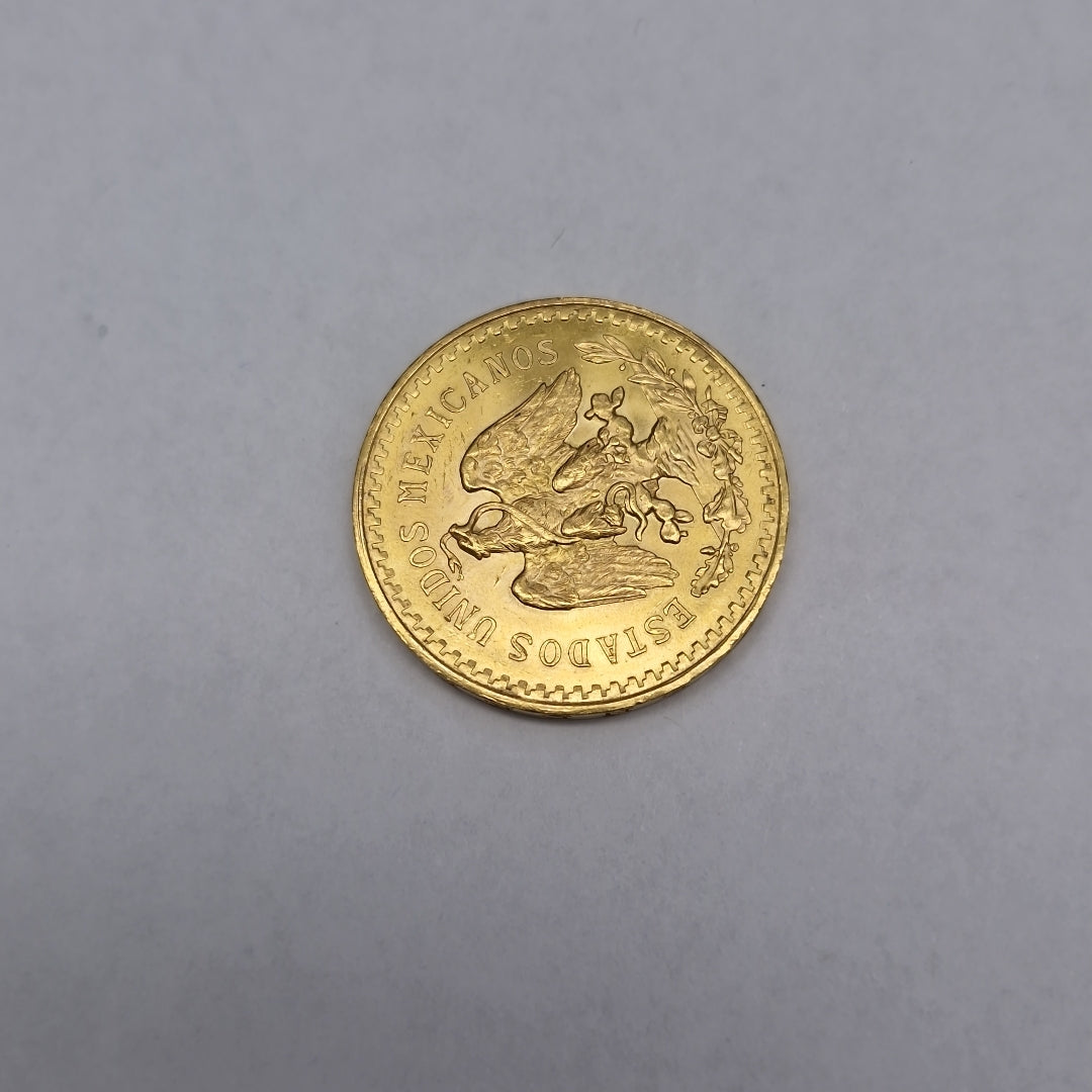 K1 41,60 GRMS 21 K IDENTIFICACIÓN MONEDA NOMINATIVA MONEDAS PESOS 50 PESOS (SEMINUEVO)