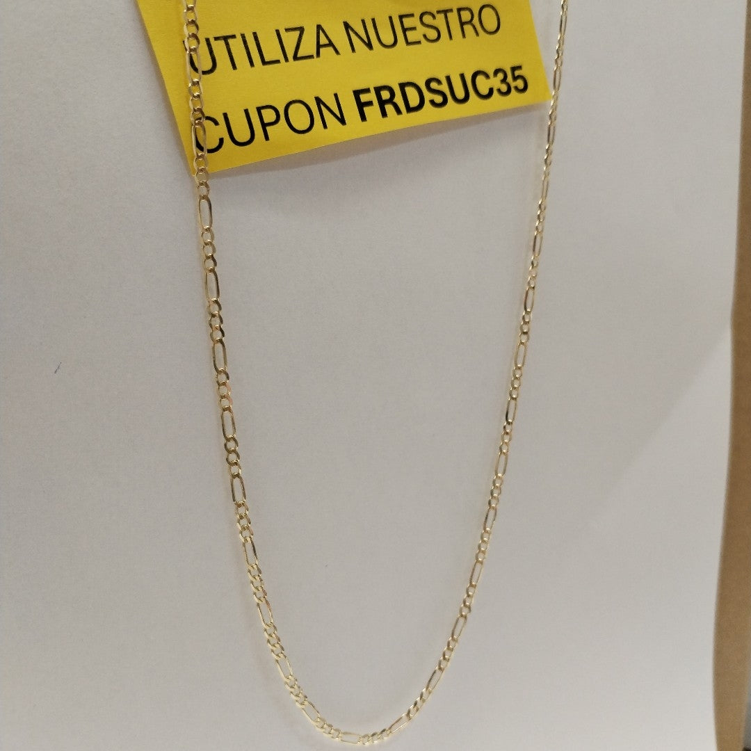 CADENA 3X1 14K 55 CM 5 GR (NUEVO)