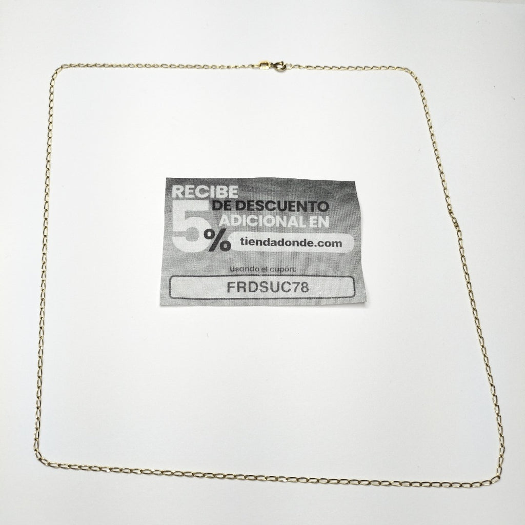 CADENA ORO 14 K 2.5 GRMS (SEMINUEVO)
