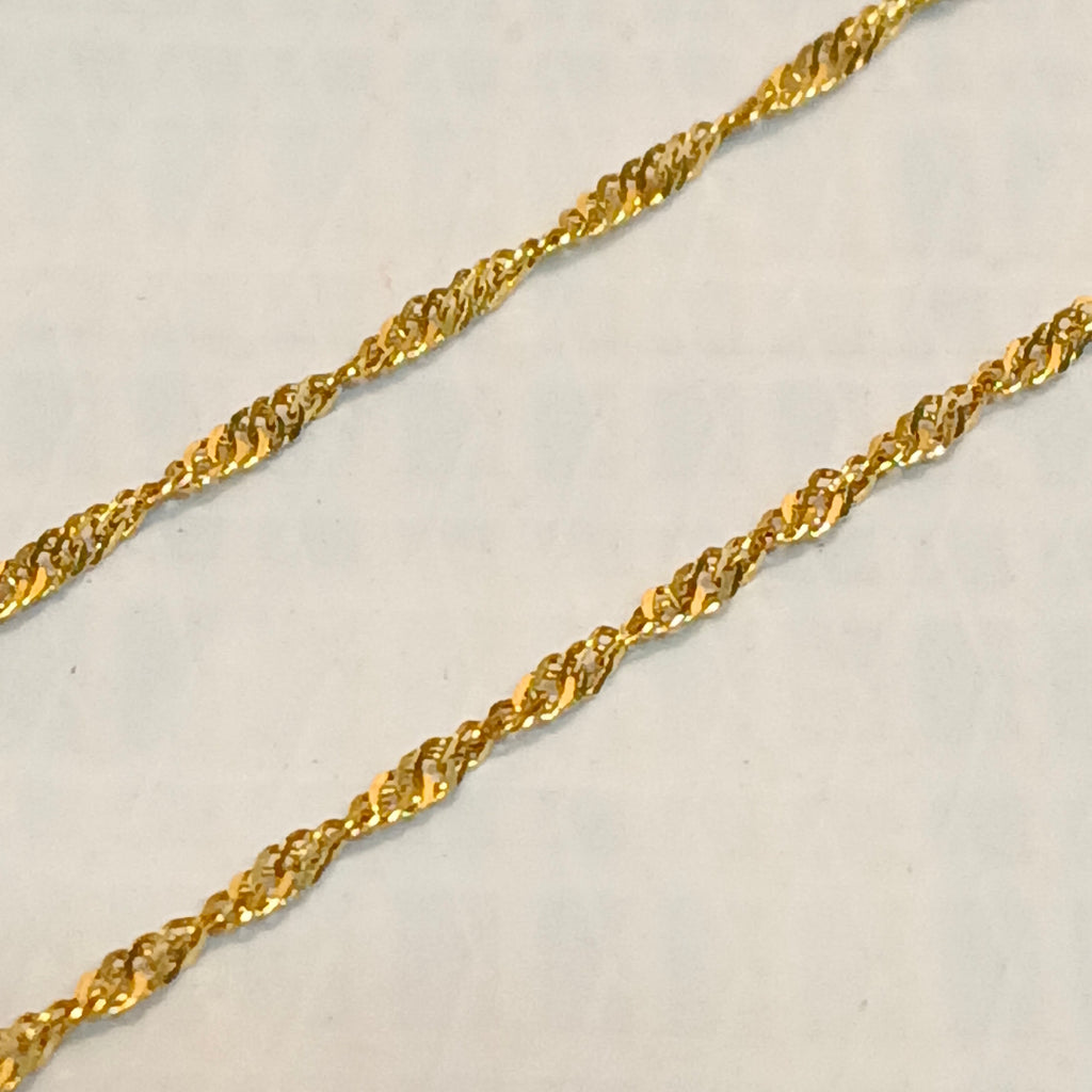 CADENA ORO 14 K 0,90 GRMS (SEMINUEVO)