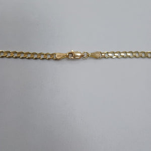 CADENA BARBADA 14K 55 CM 12.6 GR (NUEVO)