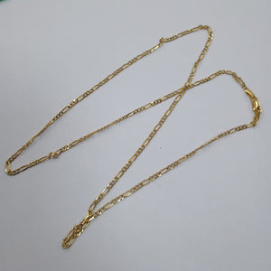 CADENA 3X1 DIAMANTADA 14K 60 CM 5.1 GR (NUEVO)