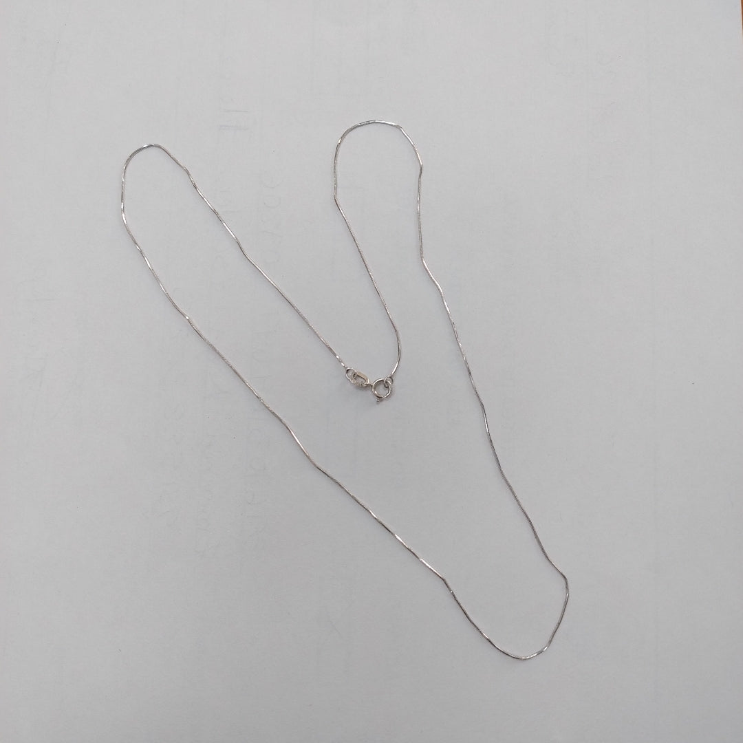 CADENA ORO BLANCO 14 K 1,50 GRMS (SEMINUEVO)