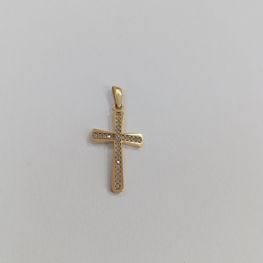 CRUZ, DIJE ORO 10 K 0.9 GRMS (SEMINUEVO)