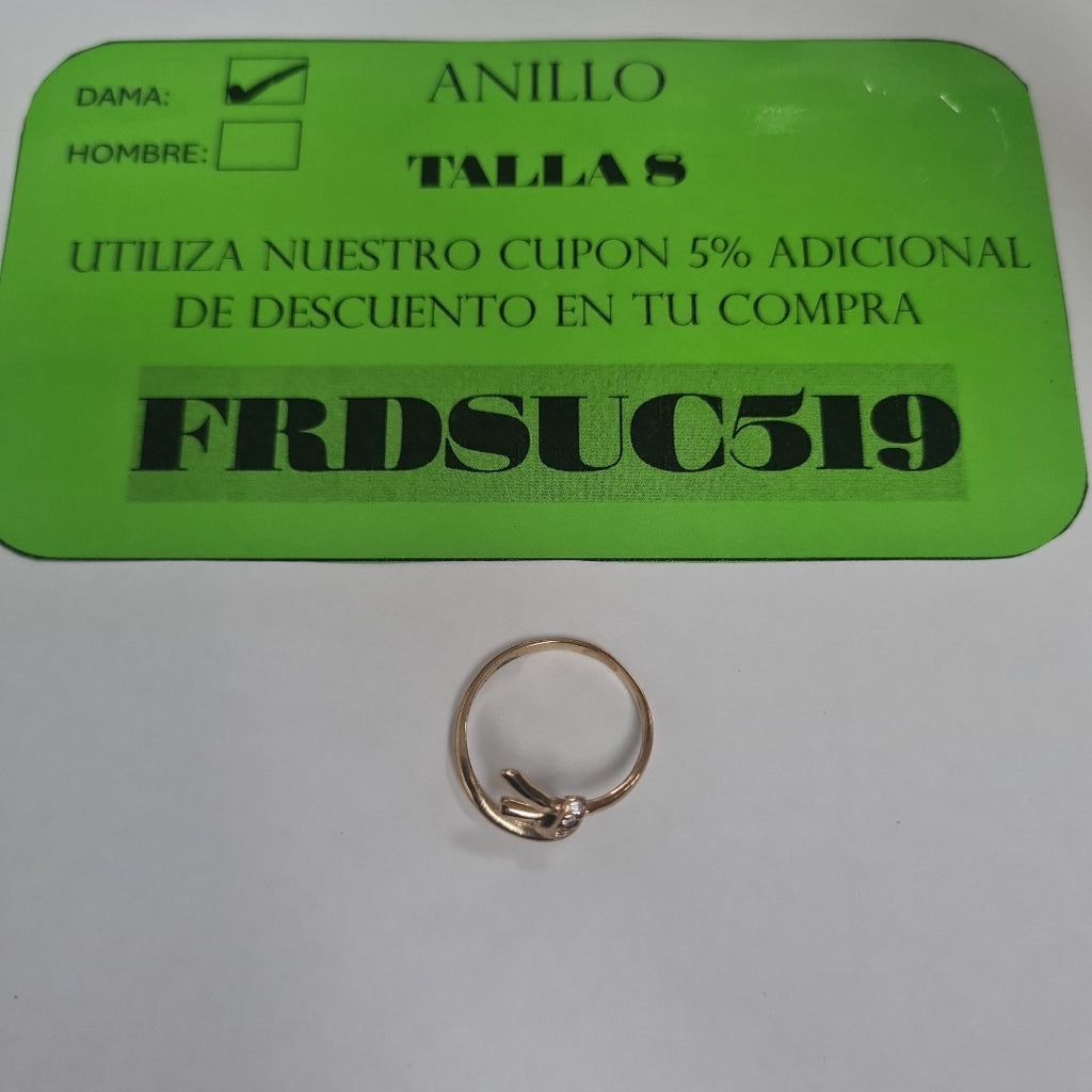 ANILLO ORO 14 K 2,10 GRMS (SEMINUEVO)