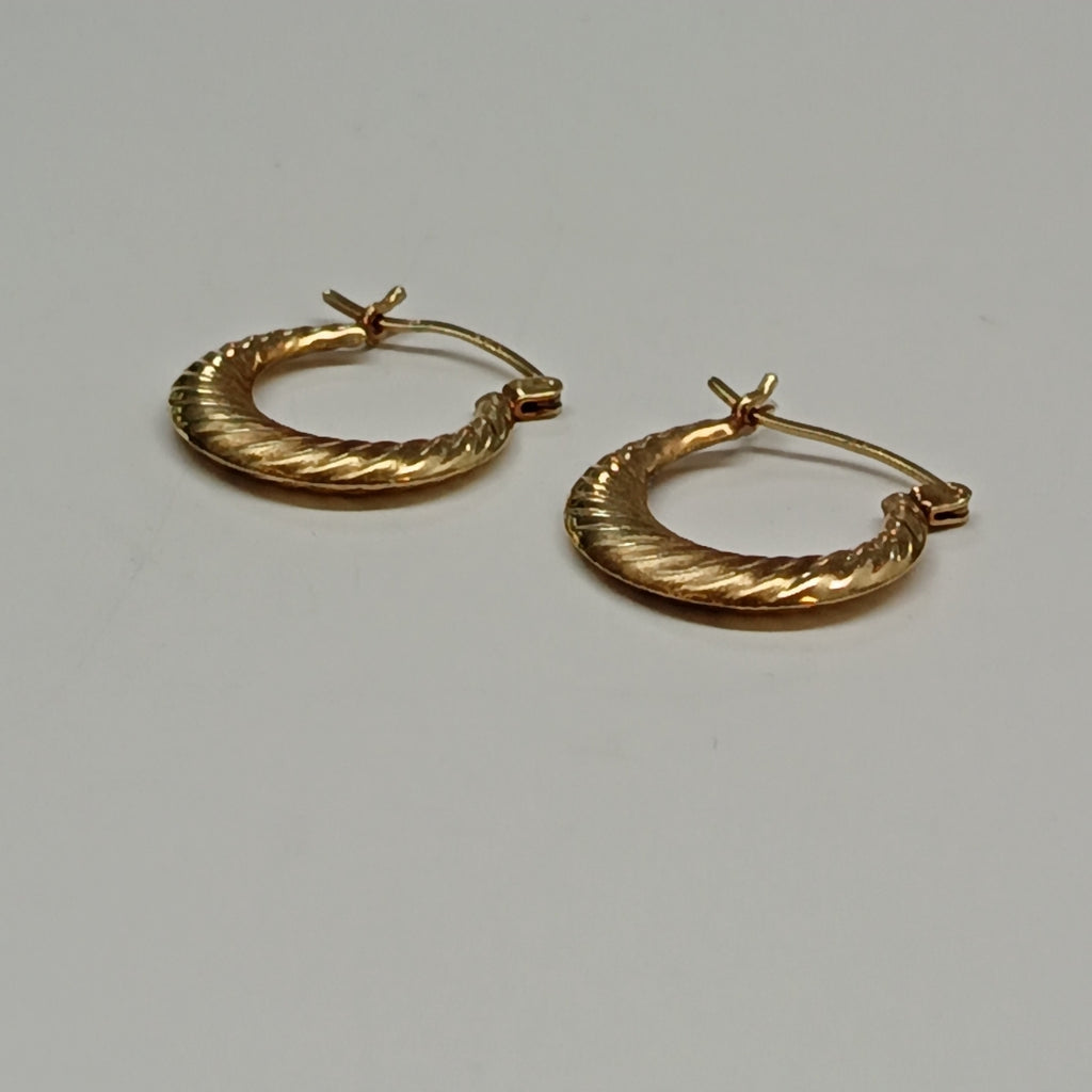 ARRACADAS PAR ORO 10 K 1,20 GRMS (SEMINUEVO)