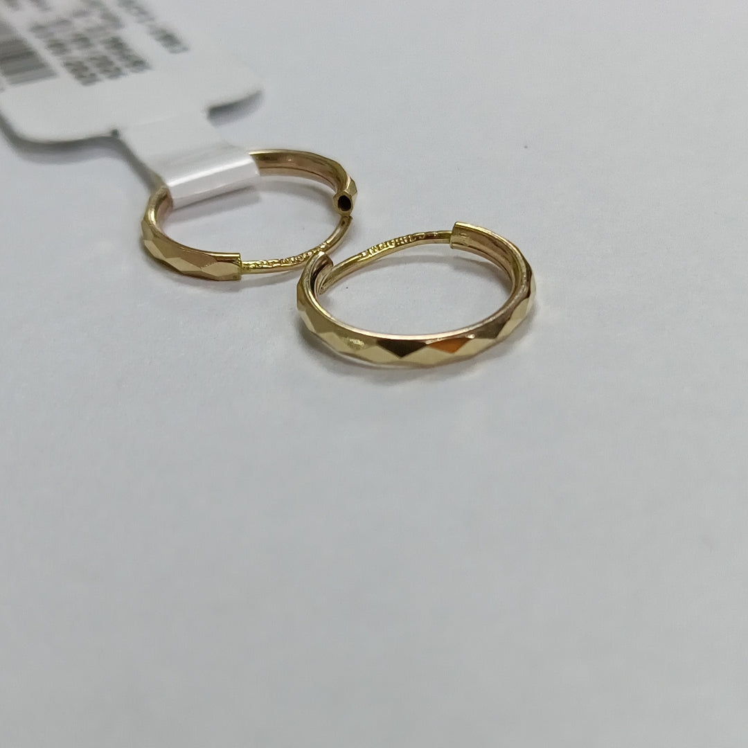 ARRACADAS PAR ORO 10 K 0.4 GRMS (SEMINUEVO)