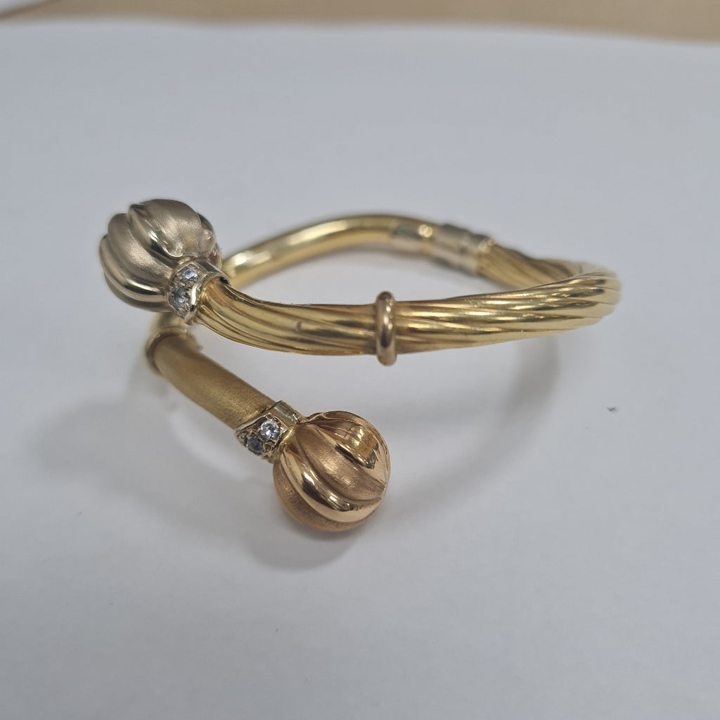 PULSERA RIGIDA ORO 18 K 19,30 GRMS (SEMINUEVO)