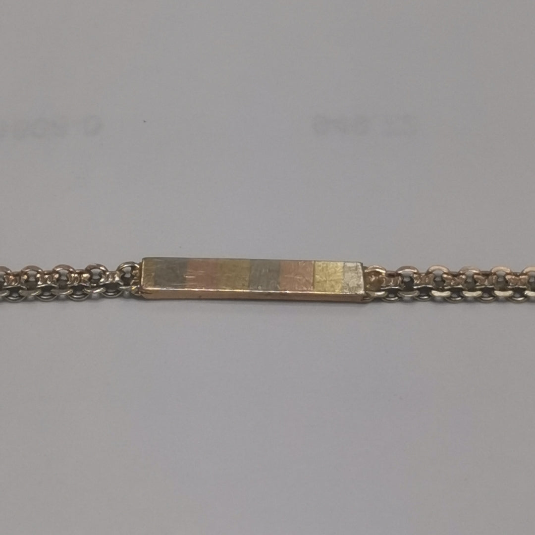 ESCLAVA ORO 14 K 4.3 GRMS (SEMINUEVO)