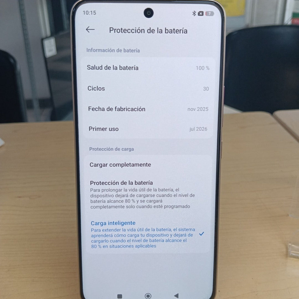 CELULAR XIAOMI REDMI NOTE 15 PRO 25100RA69G (2025) 256 GB 8 GB RAM (SEMINUEVO)
