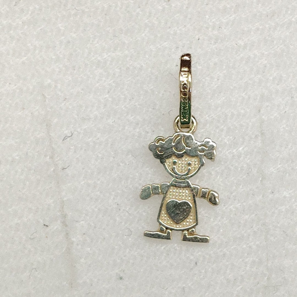 DIJE NIÑA 10K 0.3 GR (NUEVO)
