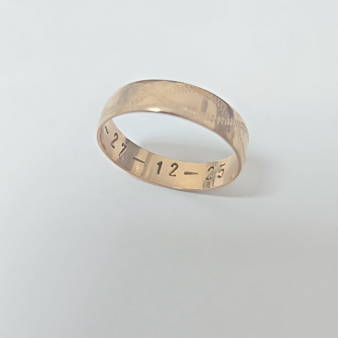 ANILLO ORO 8 K 3,00 GRMS (SEMINUEVO)