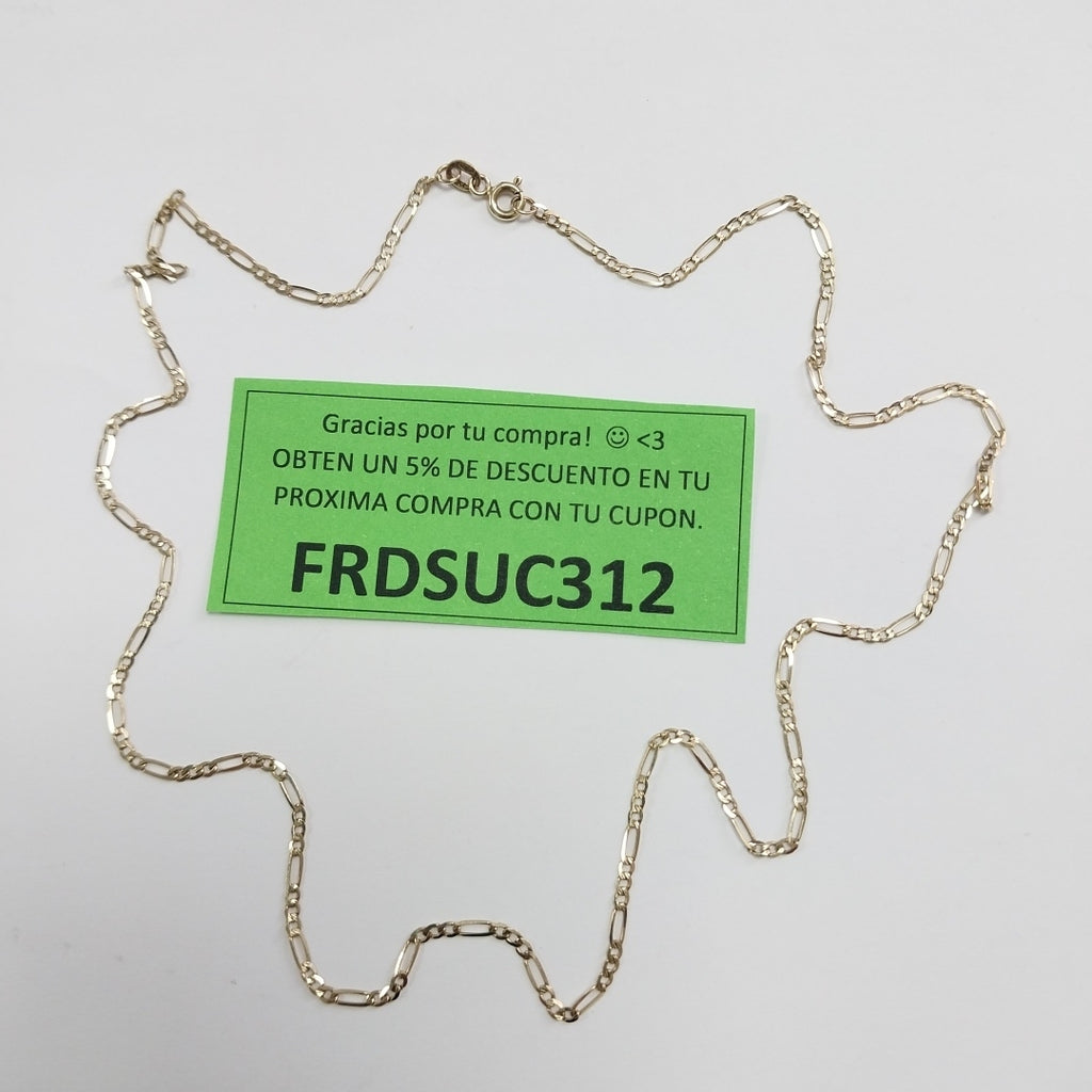 CADENA ORO 10 K 2,20 GRMS (SEMINUEVO)