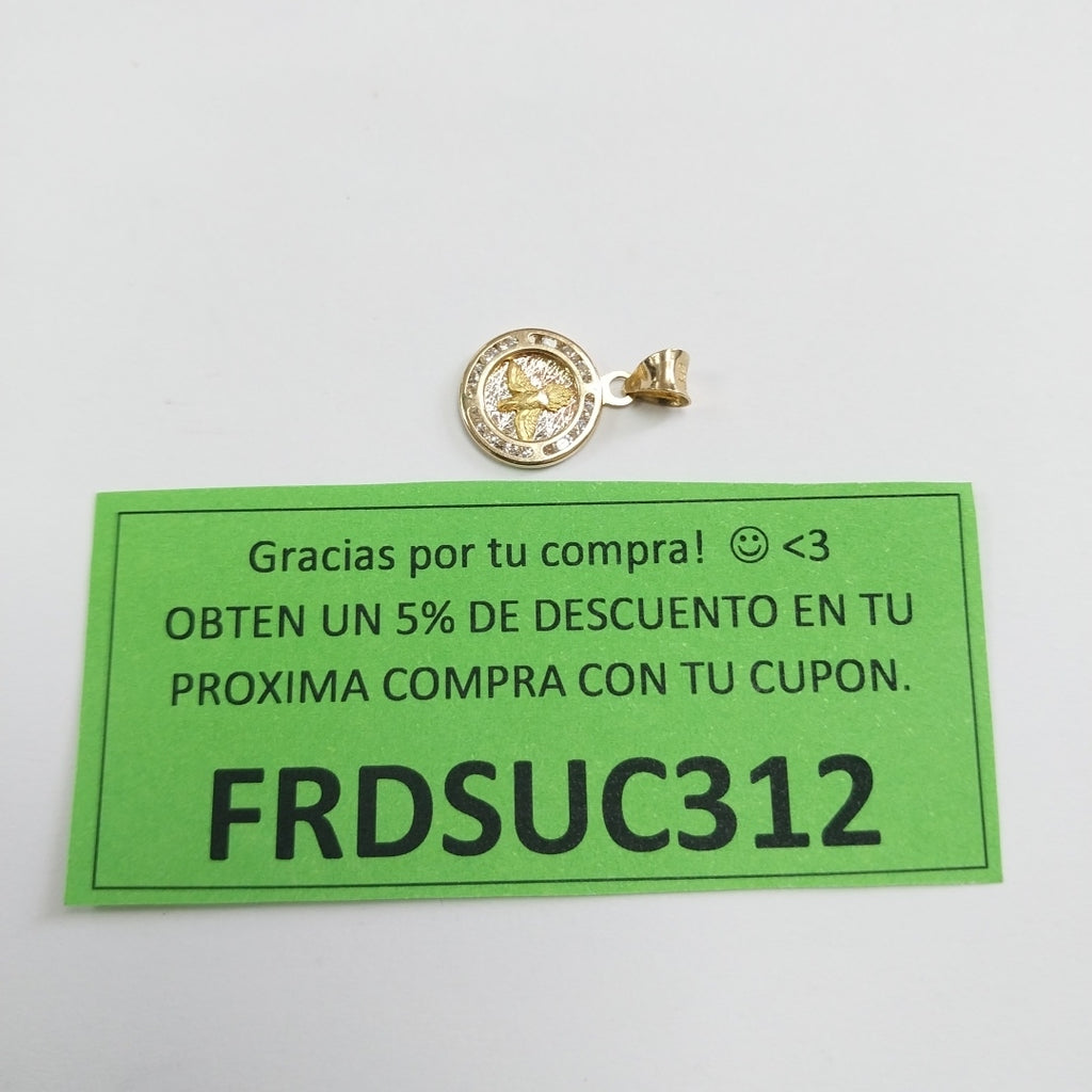 MEDALLA PERSONAL ORO 10 K 0.7 GRMS (SEMINUEVO)