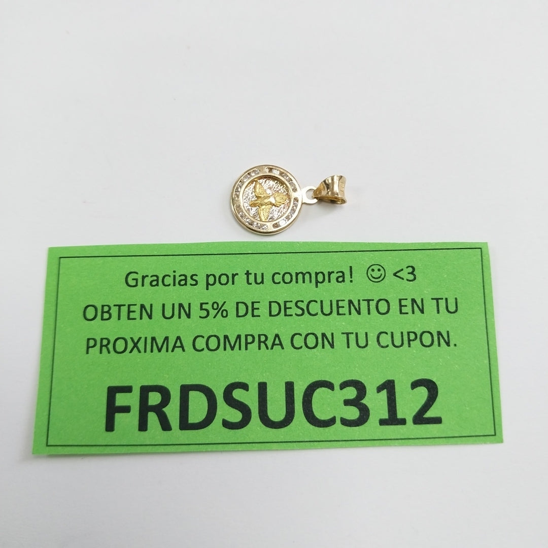 MEDALLA PERSONAL ORO 10 K 0.7 GRMS (SEMINUEVO)