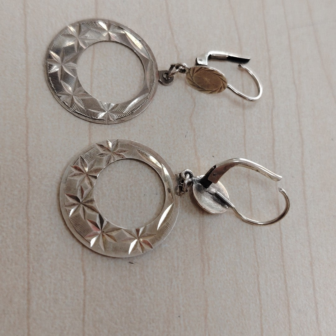 ARETES PAR ORO 10 K 3.9 GRMS (SEMINUEVO)