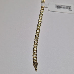 PULSERAS BARBADA ORO 14K 21 CM 5.3 GR (NUEVO)