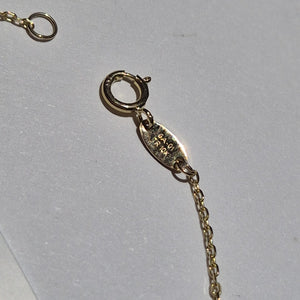 PULSERAS TEJIDO ESPECIAL C/DIJE ORO 10K 18 CM 1.4 GR (NUEVO)