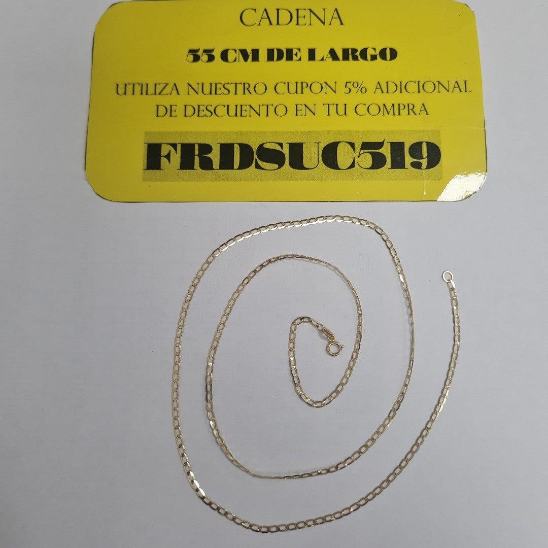 CADENA ORO 14 K 1.9 GRMS (SEMINUEVO)