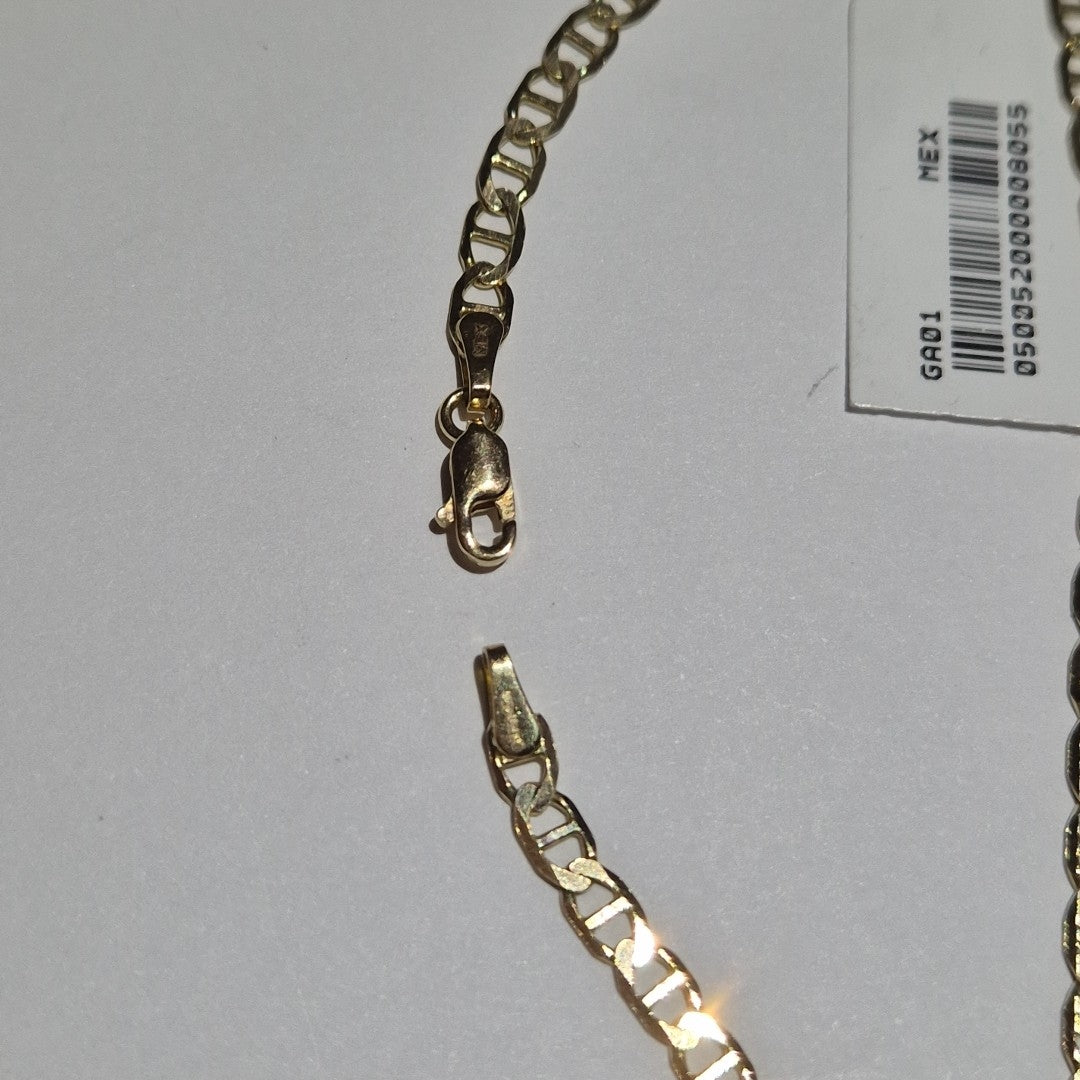 PULSERA TEJIDO GUCHI 3.3G 21 CM (NUEVO)