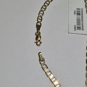 PULSERA TEJIDO GUCHI 3.3G 21 CM (NUEVO)