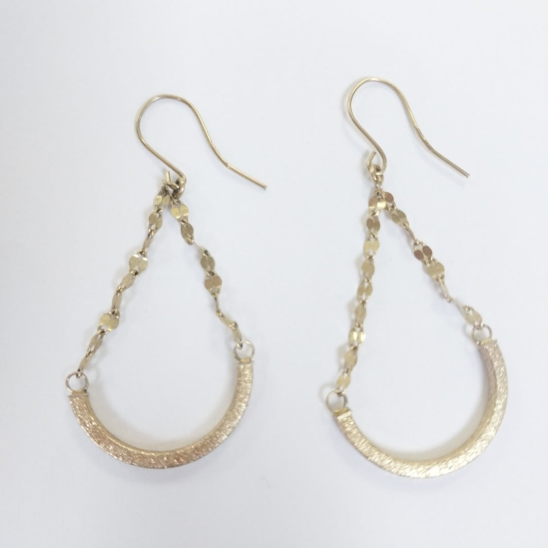 ARETES PAR ORO 10 K 1.5 GRMS (SEMINUEVO)