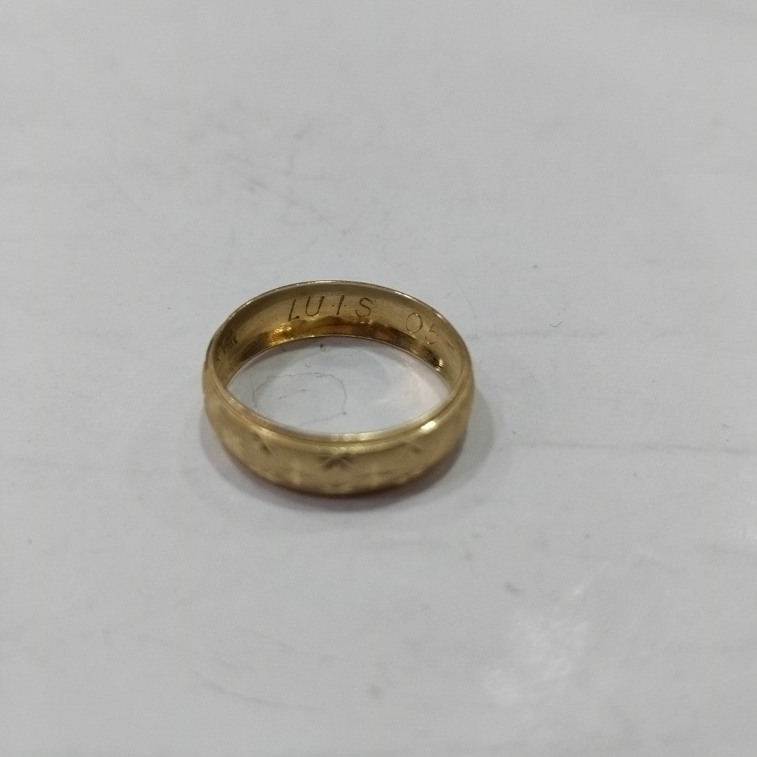 ARGOLLA ORO 10 K 1.9 GRMS (SEMINUEVO)