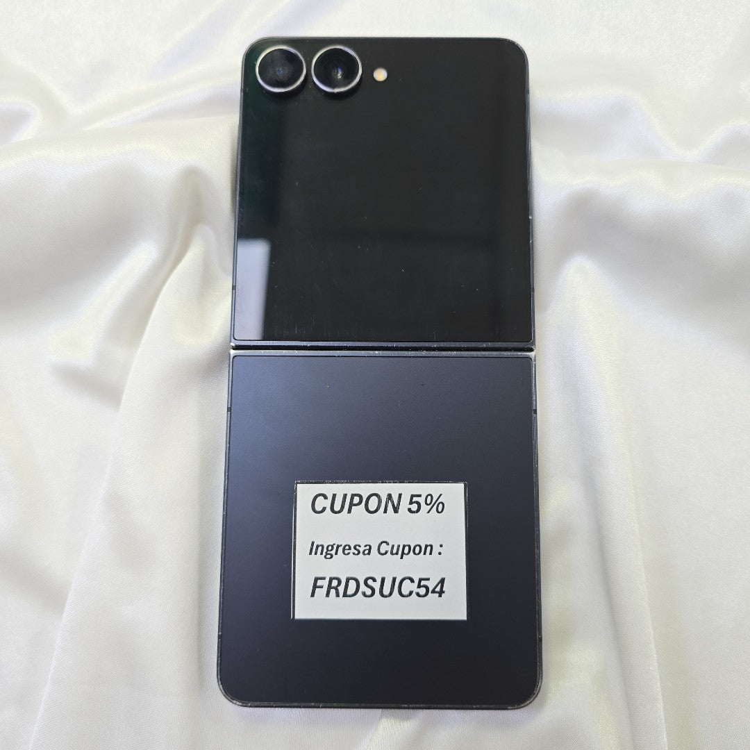 CELULAR SAMSUNG GALAXY Z FLIP 7 SM-F766B (2025) 512 GB 12 GB RAM (SEMINUEVO)