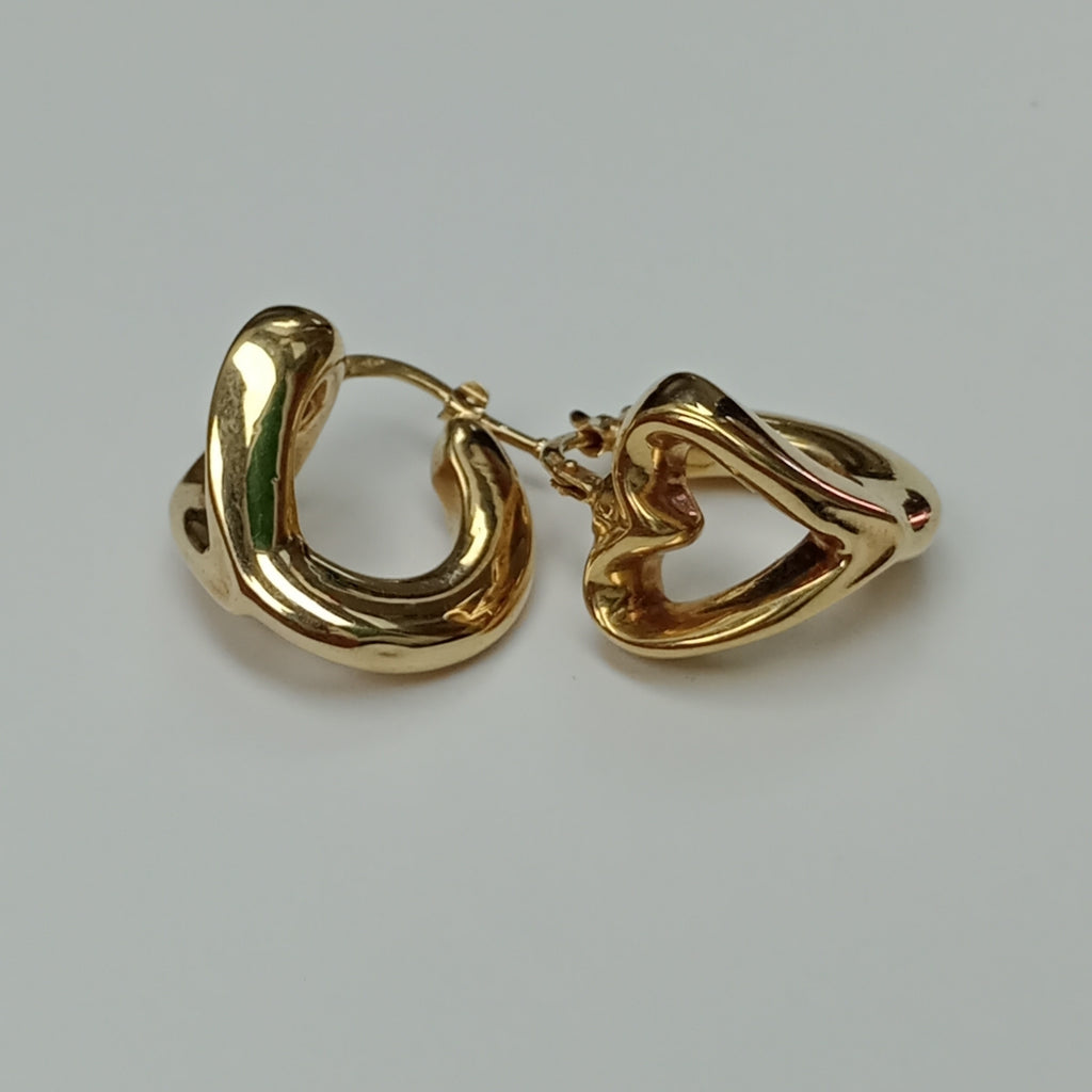 ARRACADAS PAR ORO 14 K 2.3 GRMS (SEMINUEVO)