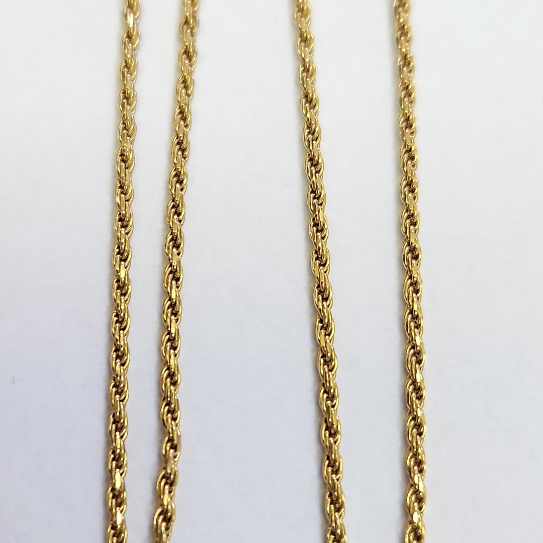 CADENA ORO 14 K 4,90 GRMS (SEMINUEVO)